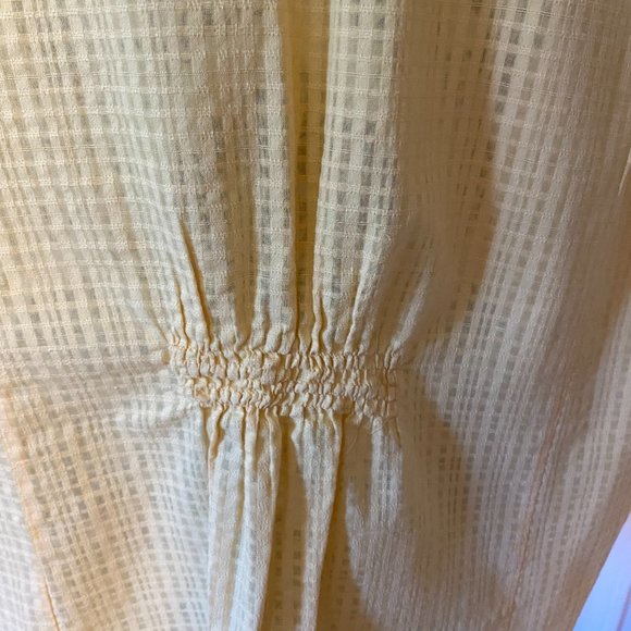 CJ Banks Yellow Cotton Tank - Picture 4 of 6